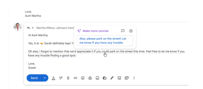 Gemini 在 Gmail 中的邮箱摘要与写作功能